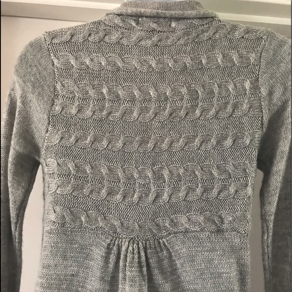 Link Open Front Wrap Sweater Cardigan - image 8